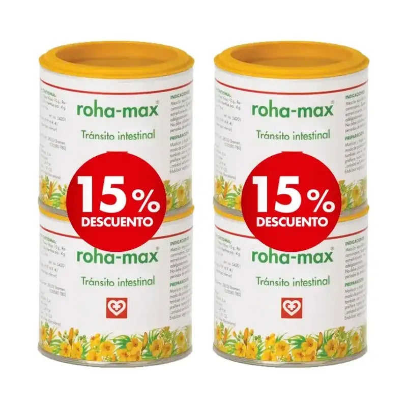 Roha Max Duplo 15%Dto, paquet de 2 x 60 gr
