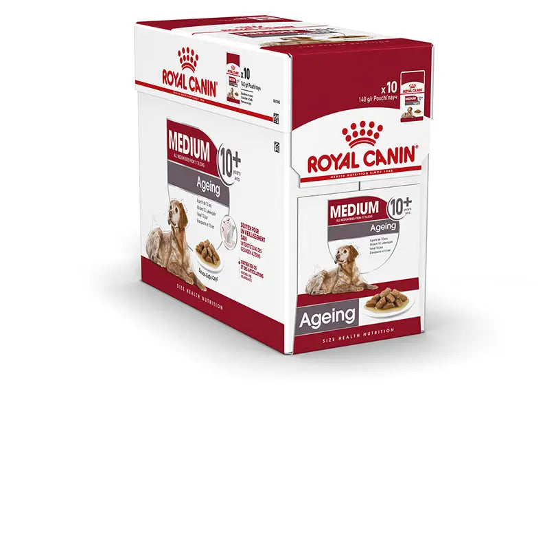 Royal Canin Medium Ageing Medium Breed 10X140Gr, wet dog food