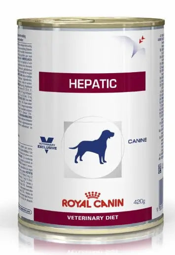 Royal Canin Veterinary Hepatic Boxed 12X420Gr, wet dog food