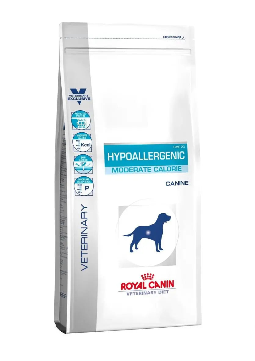 Royal Canin Veterinary Hypoallergenic Moderate Calorie 14kg dog food