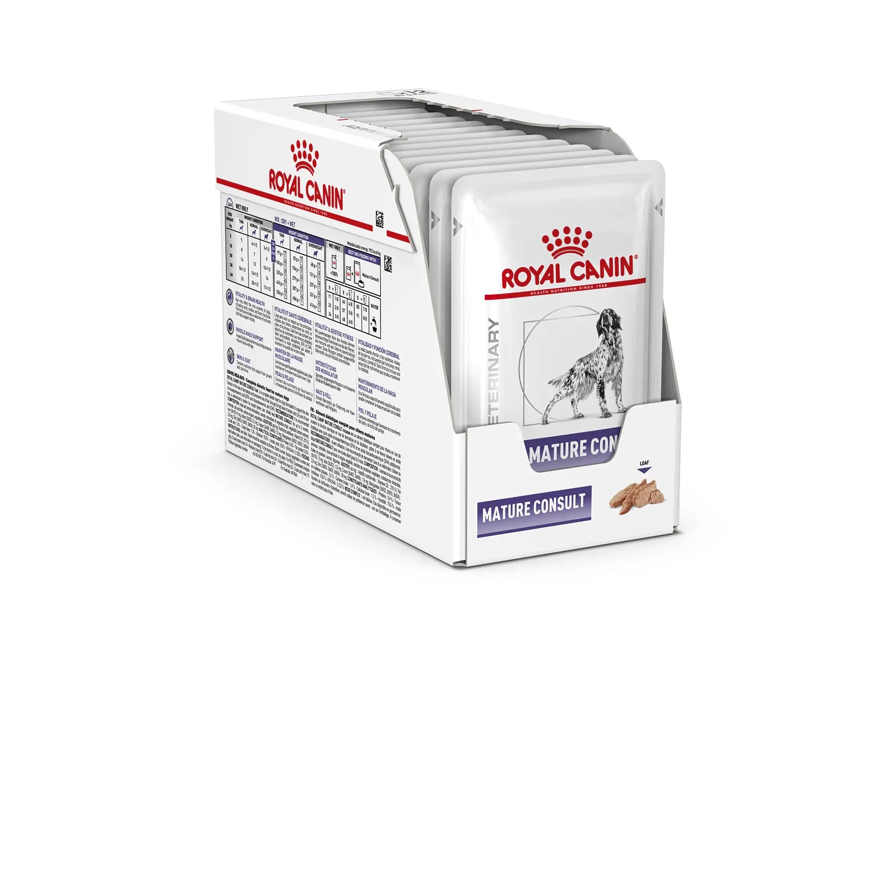 Royal Canin Veterinary Mature Consult 12X85Gr, wet food for dogs