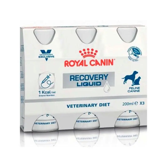 Royal Canin Veterinary Recovery Liquid 3X200Ml, wet dog food