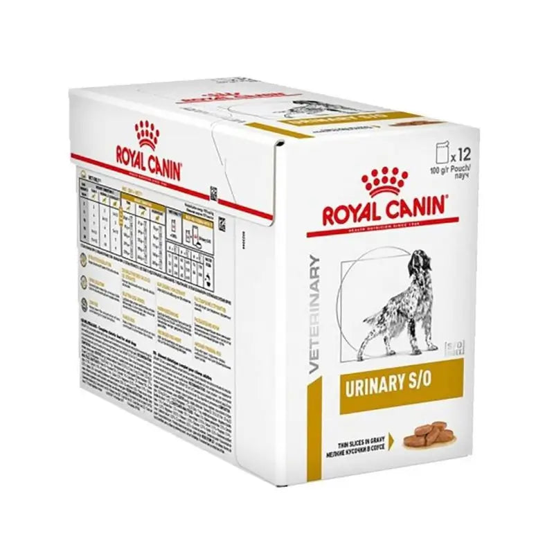 Royal Canin Veterinary Urinary S/O Box 12X100Gr, wet food for dogs