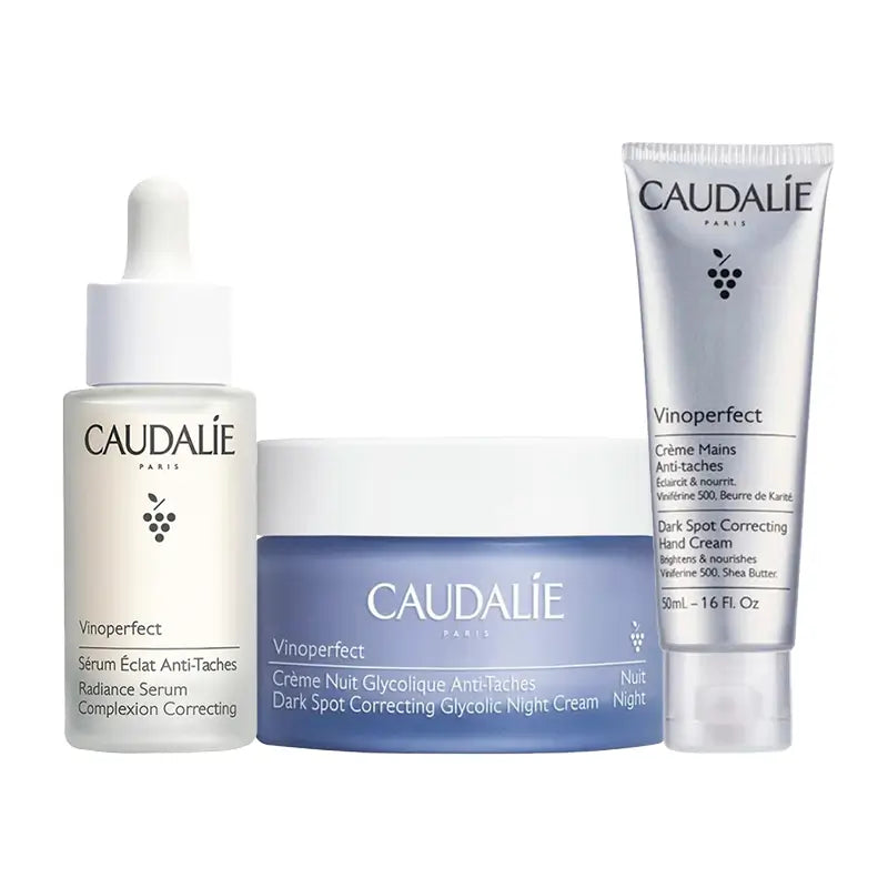 Caudalie Anti-spot Night Routine + gift of hand cream