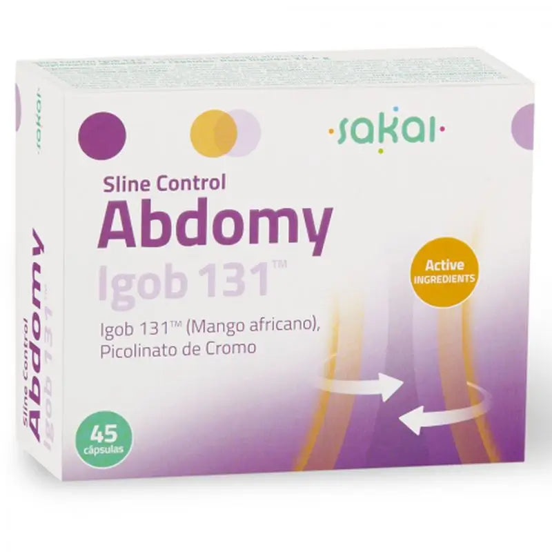 Sakai Sline Control Abdomy ( Igob 131) , 45 capsules