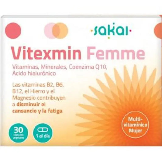 Sakai Vitexmin Femme 30 Capsules