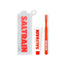 Kit de voyage Saltrain Fluorure rouge et brosse