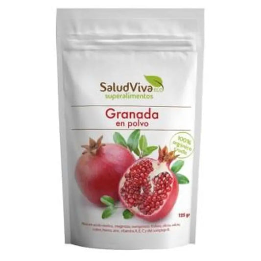 Salud Viva Pomegranate Powder 125Gr. Eco Sg S/A Vegan