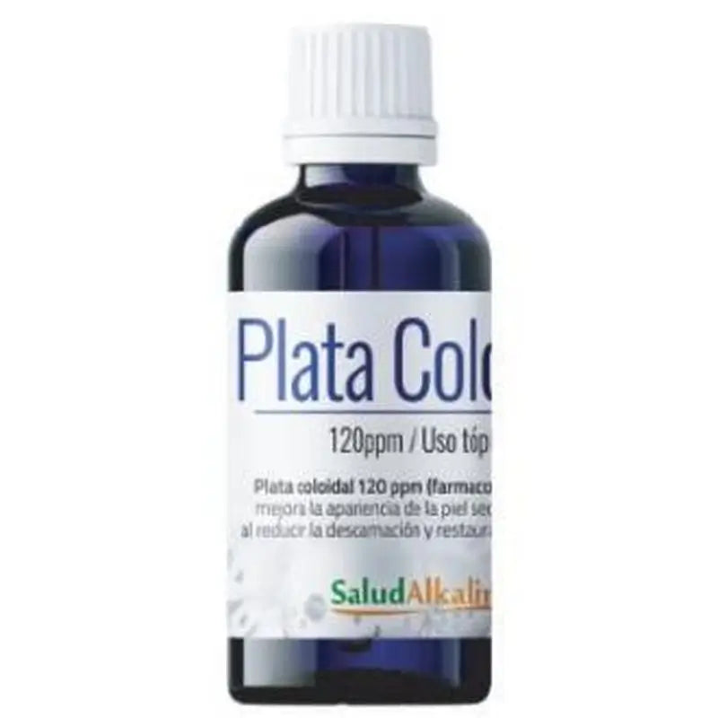 Saludalkalina Colloidal Silver 120Ppm 50Ml.