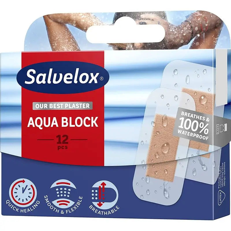 Salvelox Aqua Block , 12 Dressings