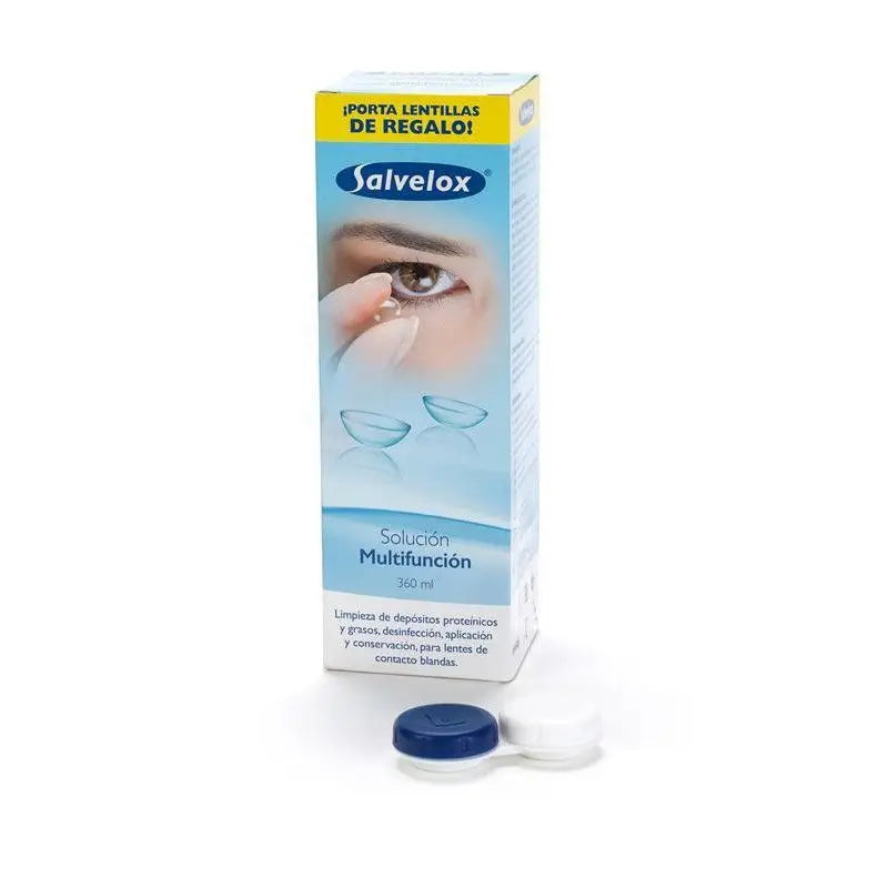 Salvelox Single Solution For Soft Contact Lenses, 360 ml