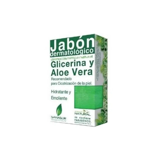 Sanasur Glycerine and Aloe Vera Soap 100 gr