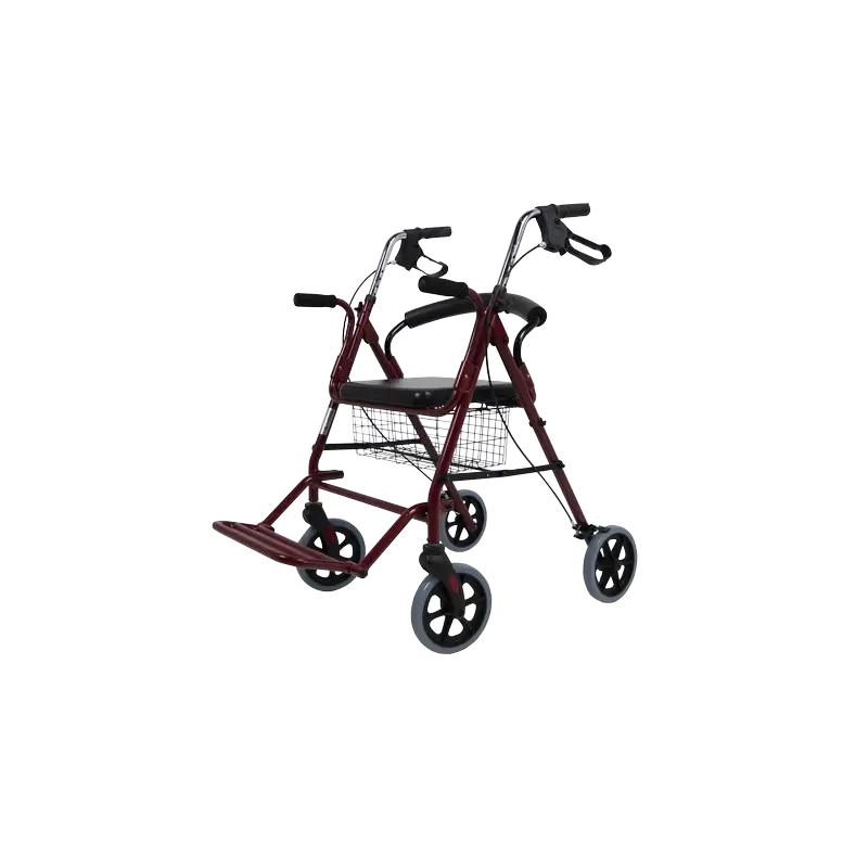 Sanitec Rollator Chair With Brakes On Handle , 1 unit