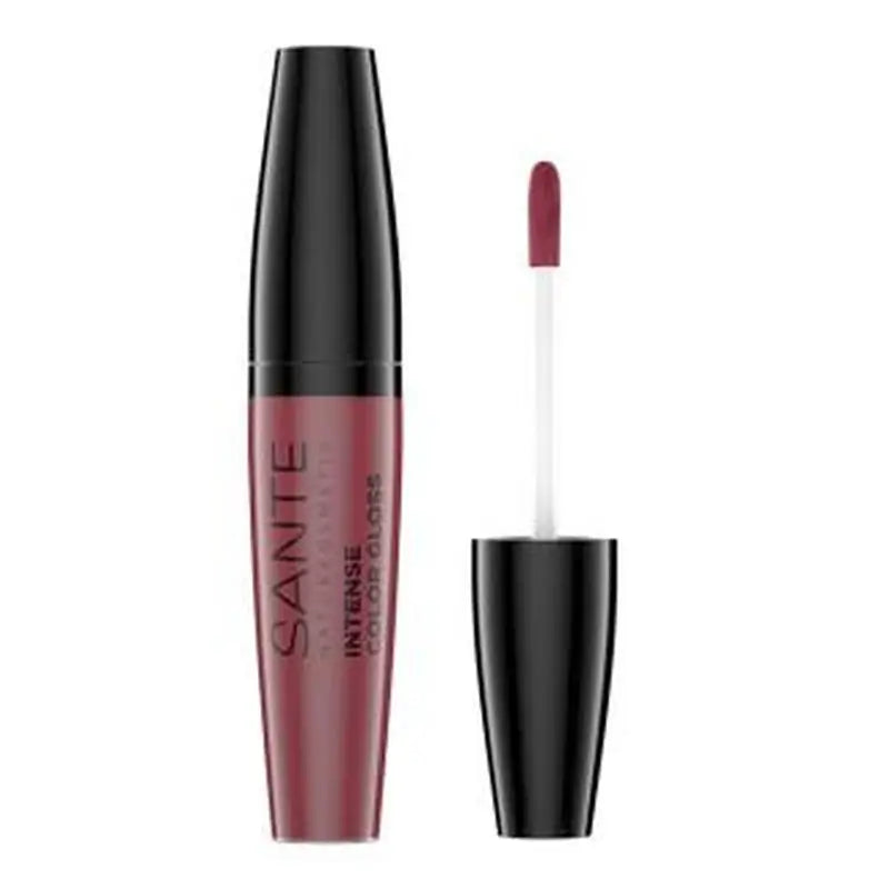 Sante Naturkosmetik Intense Lip Gloss 03 Stubborn Plum 5,3Ml.