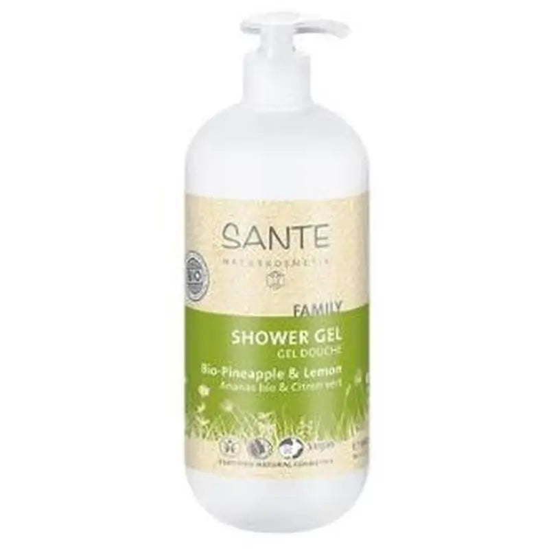 Sante Naturkosmetik Shower Gel Lemon-Pineapple 950Ml. Bio