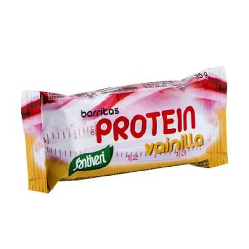 Santiveri Protein Bars Vanilla Box 16Ud.