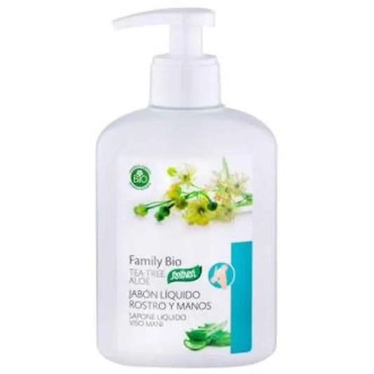 Santiveri Tea Tree Soap Face & Hands 250Ml.
