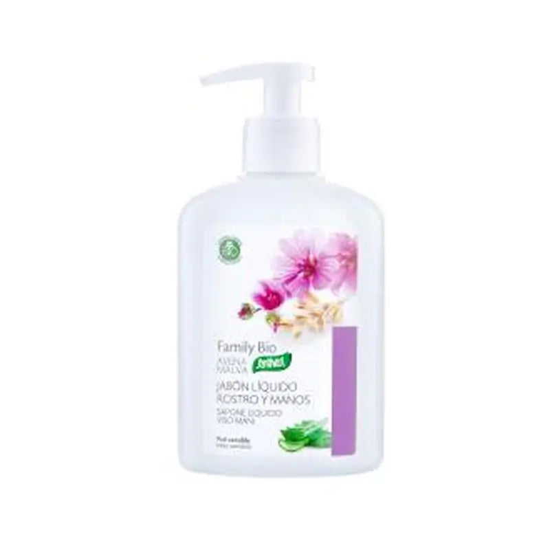 Santiveri Oatmeal-Mallow Liquid Soap 250Ml. Bio