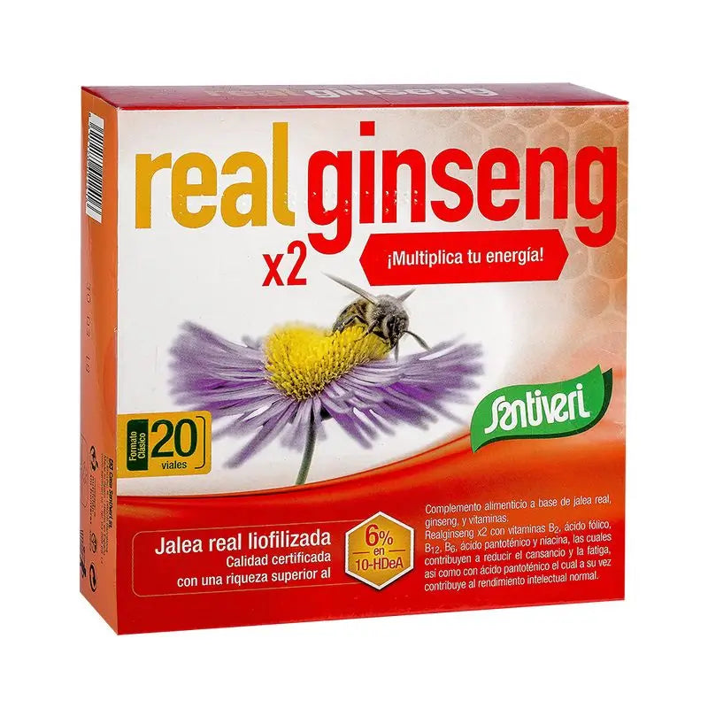 Santiveri Realginseng 2 X 20Vials