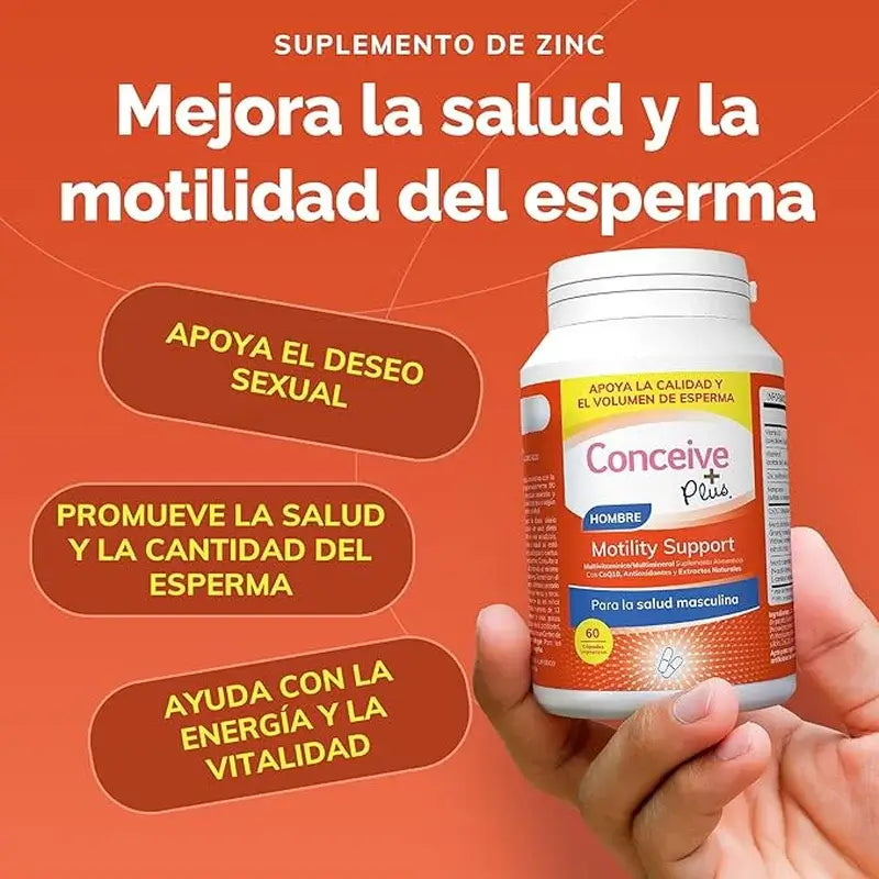 Sasmar Conceive Plus Men's Motility, 60 Capsules