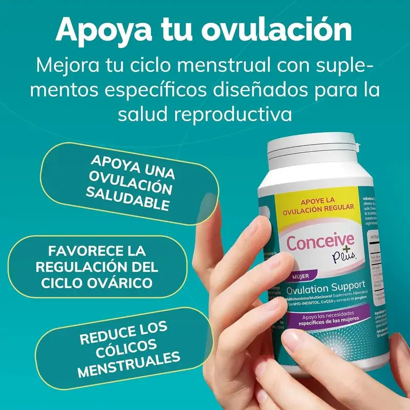 Sasmar Conceive Plus Female Ovulation, 120 Capsules