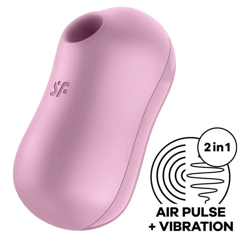 Satisfyer Air Pulse Cotton Candy Stimulator & Vibrator - Lilac