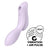 Satisfyer Air Pulse Curvy Trinity 2 Stimulator & Vibrator - Purple