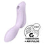 Satisfyer Air Pulse Curvy Trinity 2 Stimulator & Vibrator - Purple