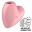 Satisfyer Air Pulse Cutie Heart Stimulator & Vibrator - Pink