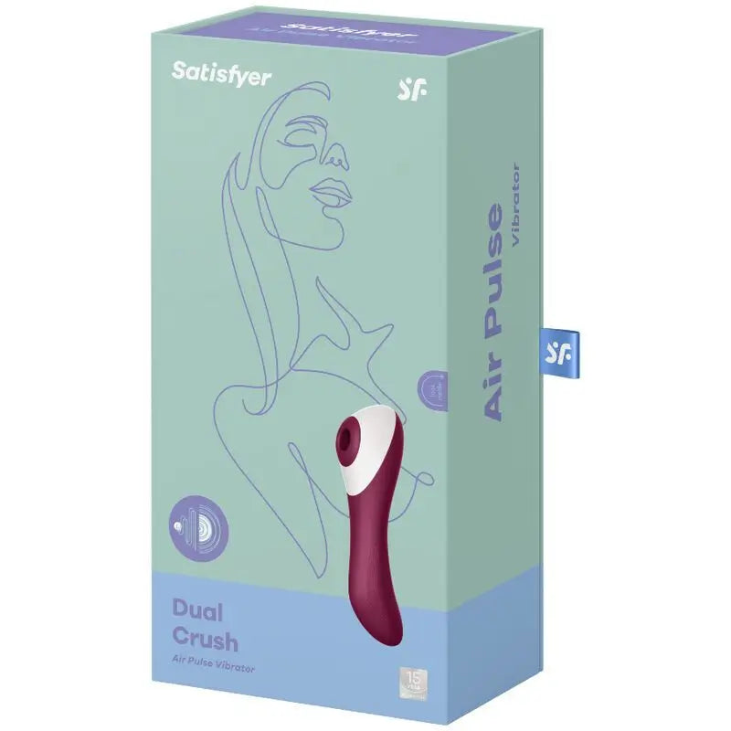 Satisfyer Air Pulse Stimulateur et vibrateur à double écrasement