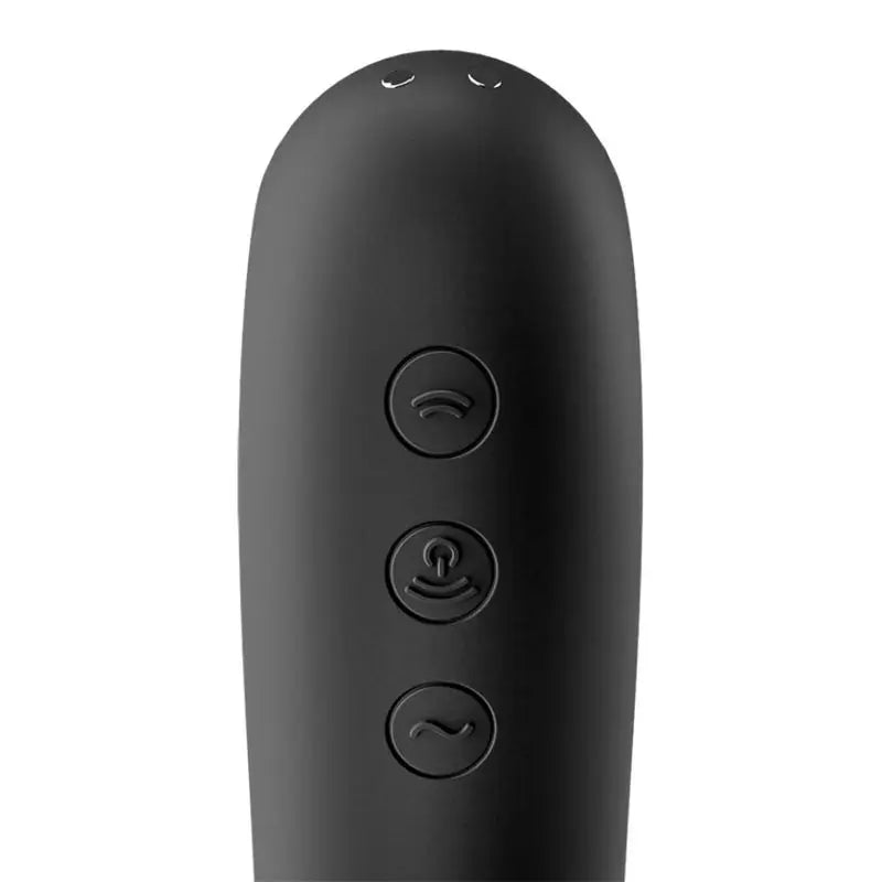 Stimulateur clitoridien Satisfyer Air Pulse Dual Kiss - Noir