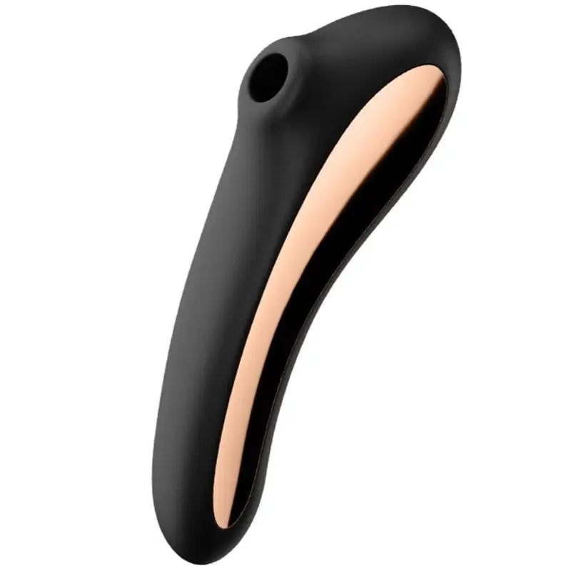 Satisfyer Air Pulse Dual Kiss Clitoral Stimulator - Black