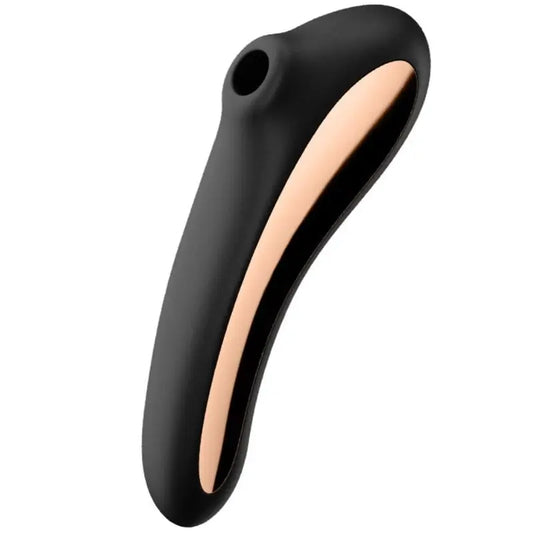 Satisfyer Air Pulse Dual Kiss Clitoral Stimulator - Black