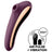 Satisfyer Air Pulse Dual Kiss Clitoris Stimulator - Violet