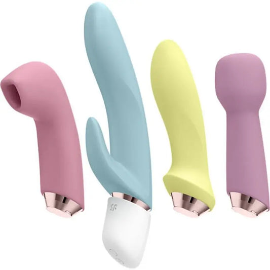 Satisfyer Air Pulse Marvelous Four - Vibrator & Suction Set