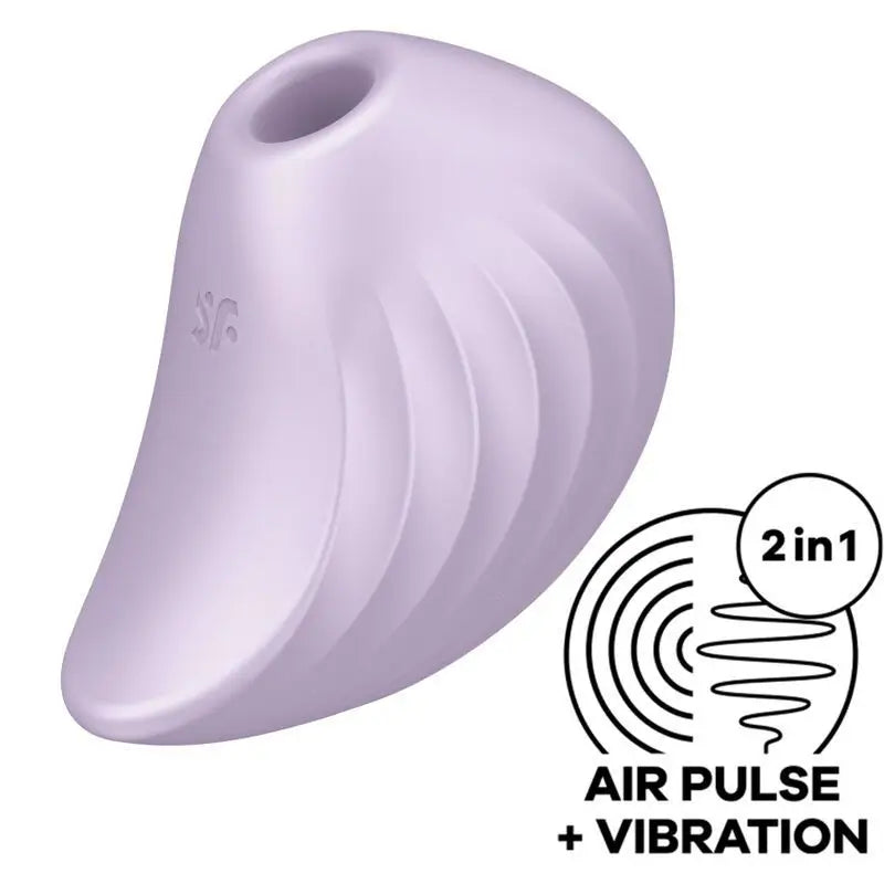 Satisfyer Air Pulse Pearl Diver Stimulator & Vibrator - Violet