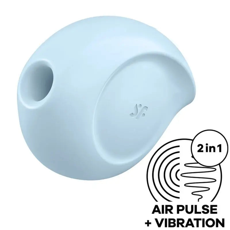 Satisfyer Air Pulse Sugar Rush Stimulator & Vibrator - Blue