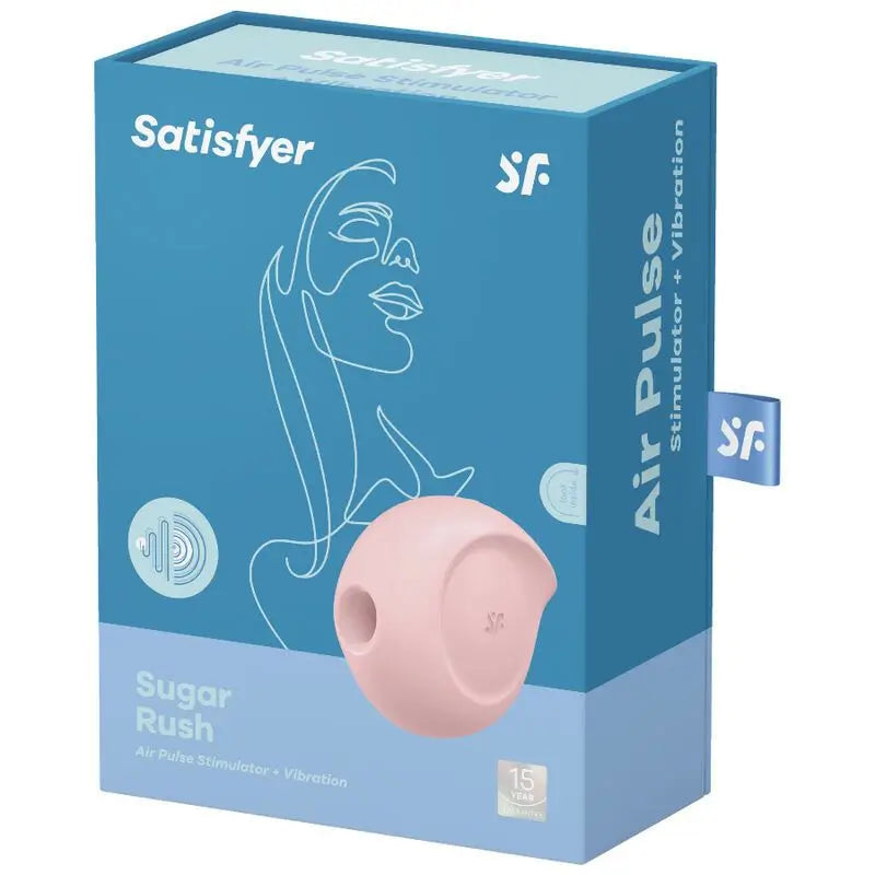 Satisfyer Air Pulse Sugar Rush Stimulateur & Vibrateur - Rose