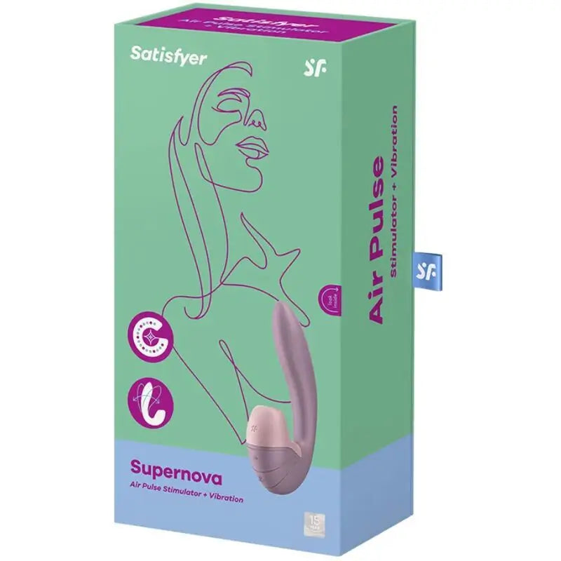 Satisfyer Air Pulse Supernova Stimulateur & Vibrateur - Rose