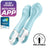 Satisfyer Connect Air Pump Vibrator 5+ Gonflable G-Spot Vibrator App - Bleu