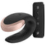 Satisfyer Connect App Double Love Vibrator for Couples Luxury Black
