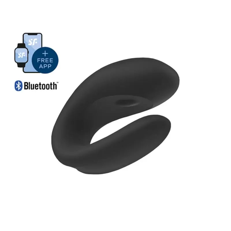 Satisfyer Connect Double Joy With App - Black Gold
