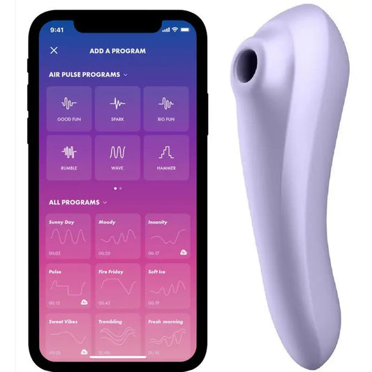 Satisfyer Connect Dual Pleasure Air Pulse Mauve