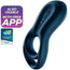 Satisfyer Connect Epic Duo Vibrating Ring App - Blue