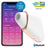 Satisfyer Connect Love Triangle Stimulateur & Vibrateur - Blanc