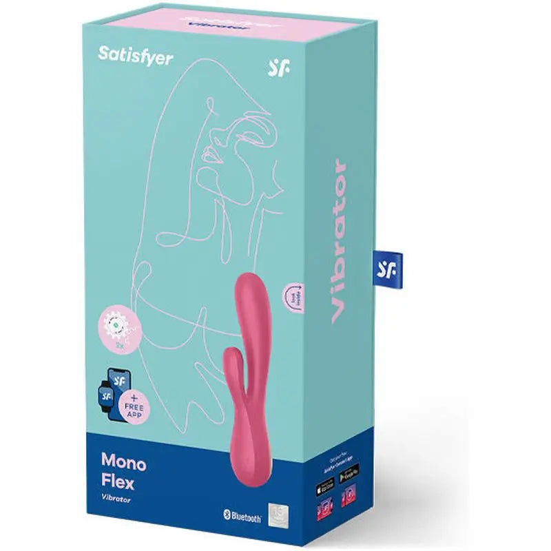 Satisfyer Connect Mono Flex Red With App
