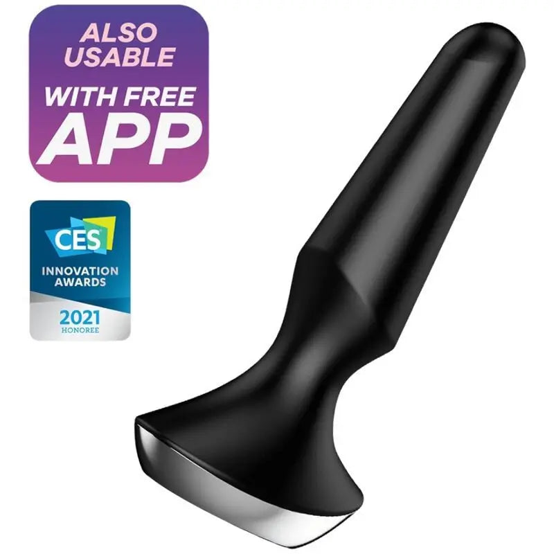 Satisfyer Connect Plug Ilicious 2 Vibrating Plug - Black