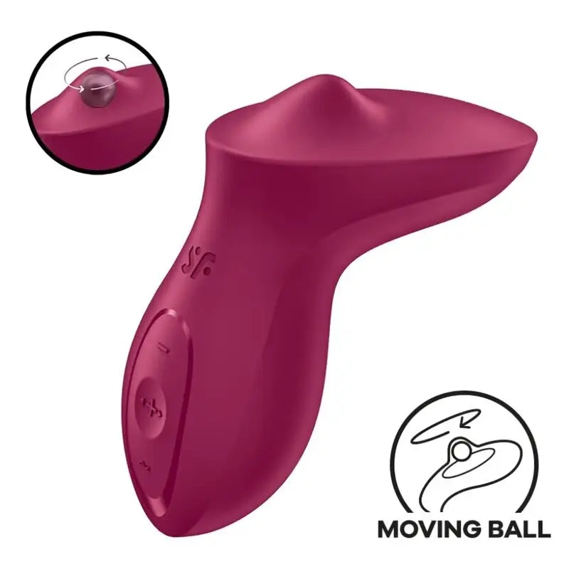 Satisfyer Exciterrr Fuchsia Lay-On Clitoris Vibrator