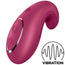 Satisfyer Layons Dipping Delight Lay-On Vibrator - Red