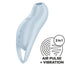 Satisfyer Pocket Pro 1 Stimulateur clitoridien bleu clair